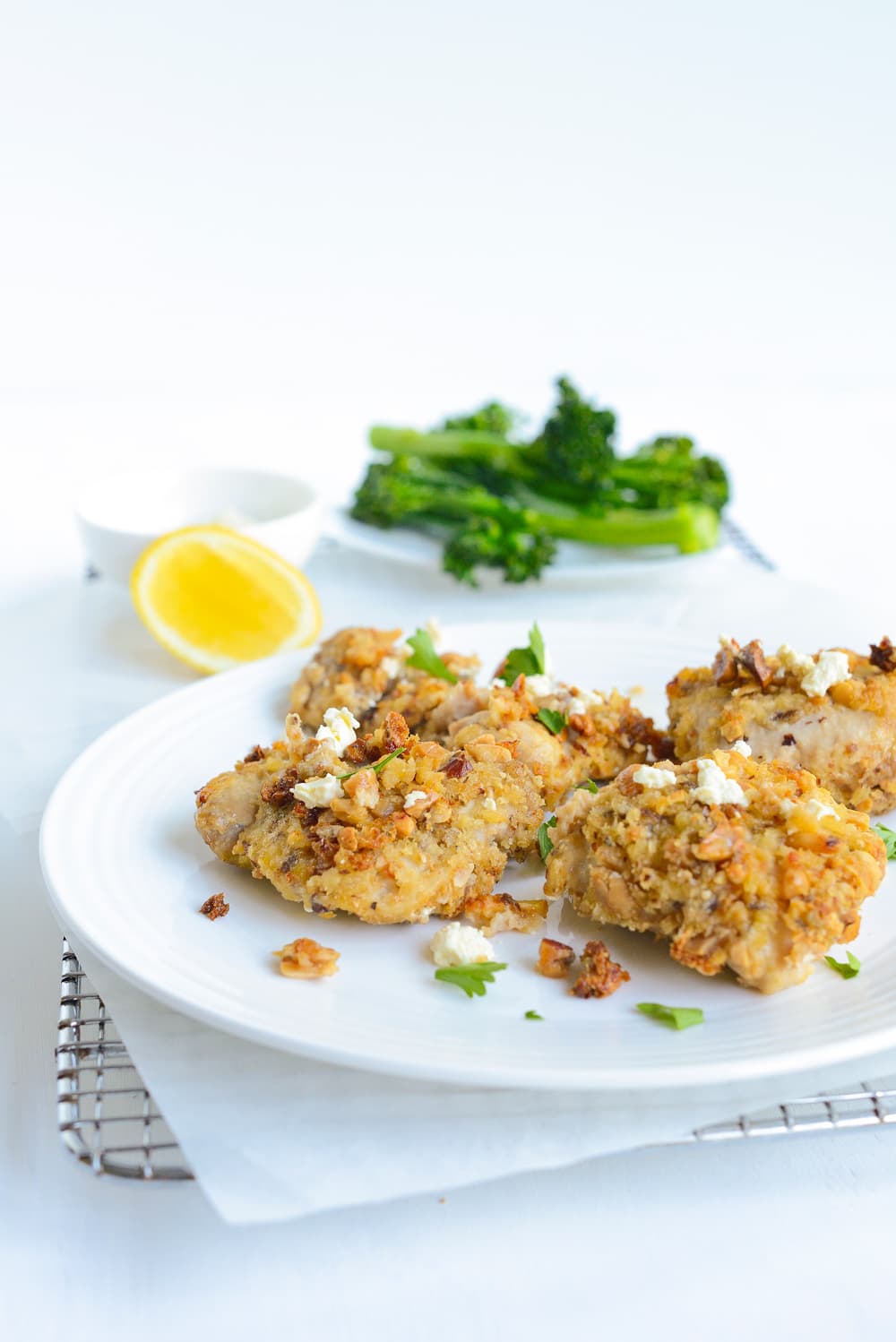 Peanutcrustedchickenwithbroccolini Starting Solids with One